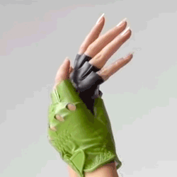 Fingerless Fashion Driving Gloves